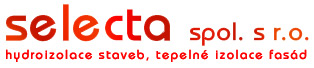 Logo společnosti Selecta s.r.o. Hradec Králové - střechy, fasády, hydroizolace
